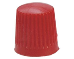 Kunststoff-Ventilkappen, rot, 100 St/Pack