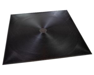 Antirutschmatte, 500 x 500 mm, schwarz